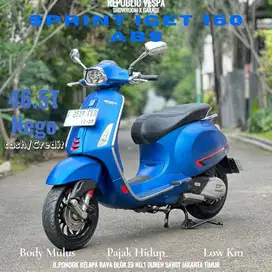 Piaggio Vespa Sprint 150 IGET ABS LED 2019 Biru doff GOOD CONDITION