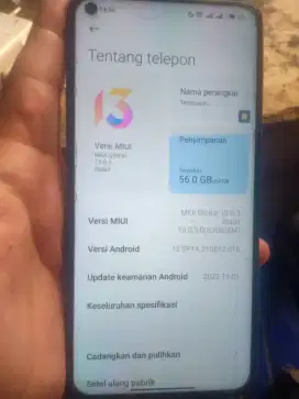 Jual Hp redmi not 9