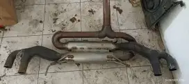 Muffler knalpot OEM nisan R35 GTR clasonic Kansai orginal