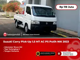 [ TIPE TERLENGKAP ] Suzuki Carry Pick Up 1.5 MT AC PS Putih 2023/2024