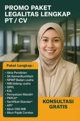 Perlengkapan Usaha PT