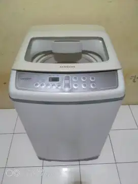 Mesin cuci 1 tabung otomatis Merk Samsung wobble