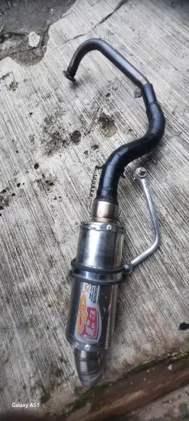 Knalpot CLD ori full system untuk yamaha matic