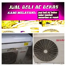 Terima ac bekas rusak