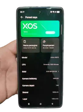 Infinix note 50s 8/256