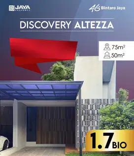 Hot Sale Rumah DP 0% Brandnew Discovery Altezza Bintaro #227025