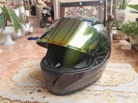 Helm Kyt Full Face R10 Solid Gun Metal