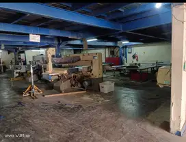 Disewakan gudang kawasan industri Daan mogot luas bangunan 2150m2