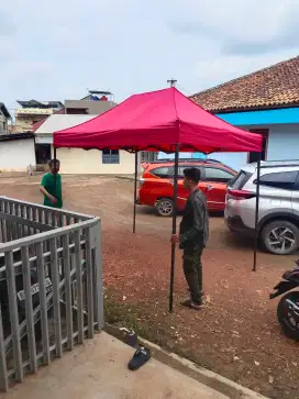 Tenda bazaar 3x2 meter tebal . Ready stok Palembang. Bisa cod