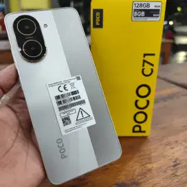 Poco C71 ram 4+4/128 pemakaian 3hr