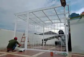 Canopy atap kaca 53