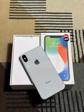 iphone x 64gb ibox silver