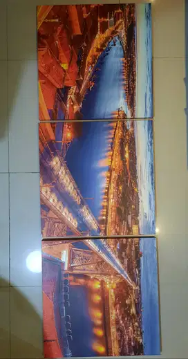 Lukisan Dekorasi Print 3pcs