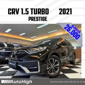 DP10% [Km26.000] CRV Turbo Prestige 2021 Black Reg 2020 #AUTOHIGH