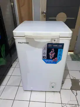Polytron frezeer box 100 liter ori mulus 90%