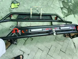 Tanduk / Towing Mobil Rhino Armor Original Ex Veloz + LED — Mulus!