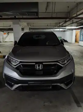CR-V Turbo Prestige 2022 Silver, KM 9rb, Full Record Honda
