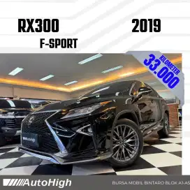 DP10% [Km33.000] RX300 F-Sport 2019 Black / RX 300 Reg 2020 #AUTOHIGH