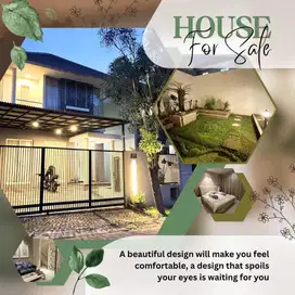 Jual rumah Alam Galaxy, full furnised, siap huni