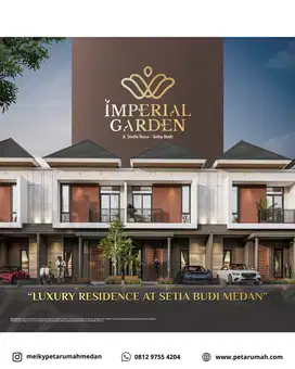 Rumah 2 Lantai Setia Budi Medan 3 Kamar Tidur Imperial Garden