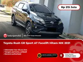 [ LOW KM ] Toyota Rush GR Sport AT Facelift Hitam 2021