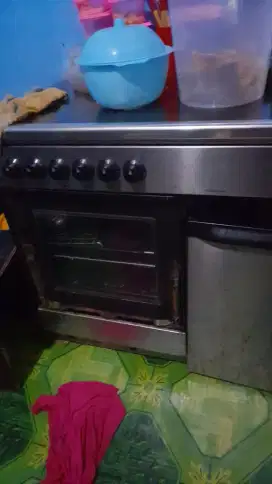 Kompor gas + oven bekas