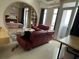 Dijual Apartemen Vasanta 2 Unit Jadi 1 Full Furnis