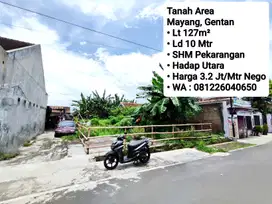 Jual Tanah Siap Bangun Area Mayang Gentan, Dekat Mangesti Raya
