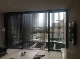 Vertikal blind/Tirai kantor/gorden modern free pemasangan