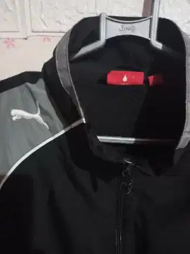 Jaket Puma Black Grey