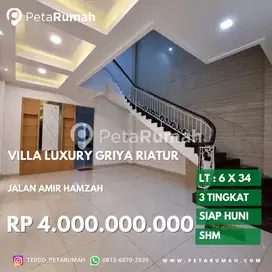 Villa mewah komplek griya riatur jalan amir hamzah helvetia