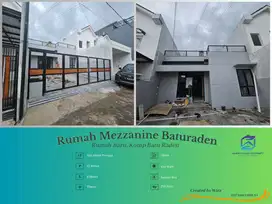 Rumah Baru Type Mezzanine Baturaden Bisa KPR