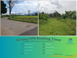 Tanah Komp DPR Bandung Timur CIty View Lingkungan Asri