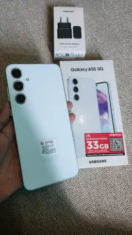 Samsung a55 5g 12/256gb garansi panjang oktober 2025