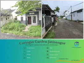 Rumah Hitung Tanah di Caringin Garden Jatinangor 151m2