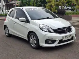 BRIO E CVT AT 2018 KM 42RB PUTIH