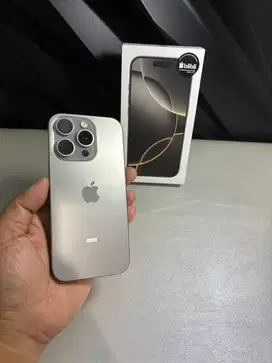 Iphone 16 pro 256gb ibox pemakaian 1 bulan