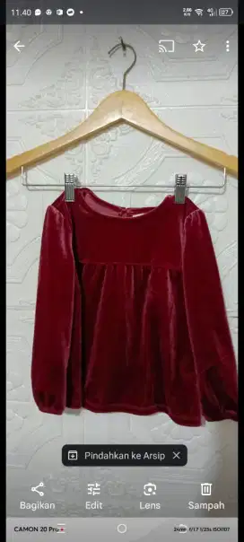 Dres branded anak 1-3 tahun
