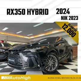 DP10% [Km12.000] RX350h Hybrid 2023 Black / RX350 Reg 2025 #AUTOHIGH