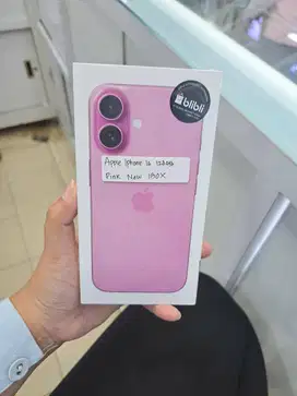 IPhone 16 128GB Pink New Garansi Resmi IBox