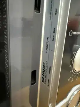 Microwave oven sharp jarang pake tdk ada dus