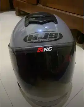 Helm NJS Kairoz Ori Abu-Abu Glossy