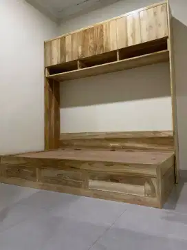 Dipan/tempat tidur jati