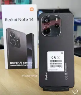 Redmi Note 14 Promo Turun Harga New Garansi resmi segel