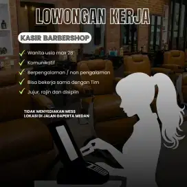 Lowongan kasir barbershop