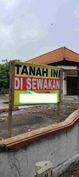 di sewakan Tanah+ Rumah