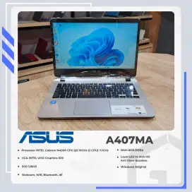 ASUS A407MA MASIH MULUS SEPERTI BARU