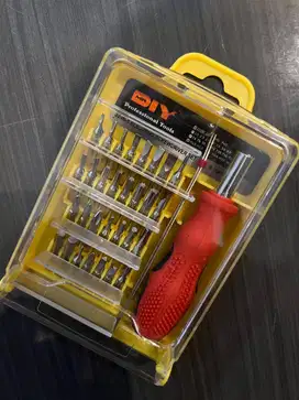 32 in 1 Obeng Precision Mini screwdriver set tool box for mobile phone