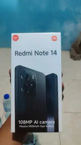 Xiaomi Note 14 8/128 Kondisi Baru