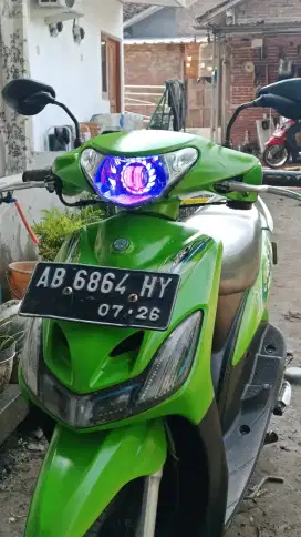 MIO SMILE CW'11 HIJAU SLEMAN PAJAK BARU MESIN TERAWAT BODY MASIH BAGUS